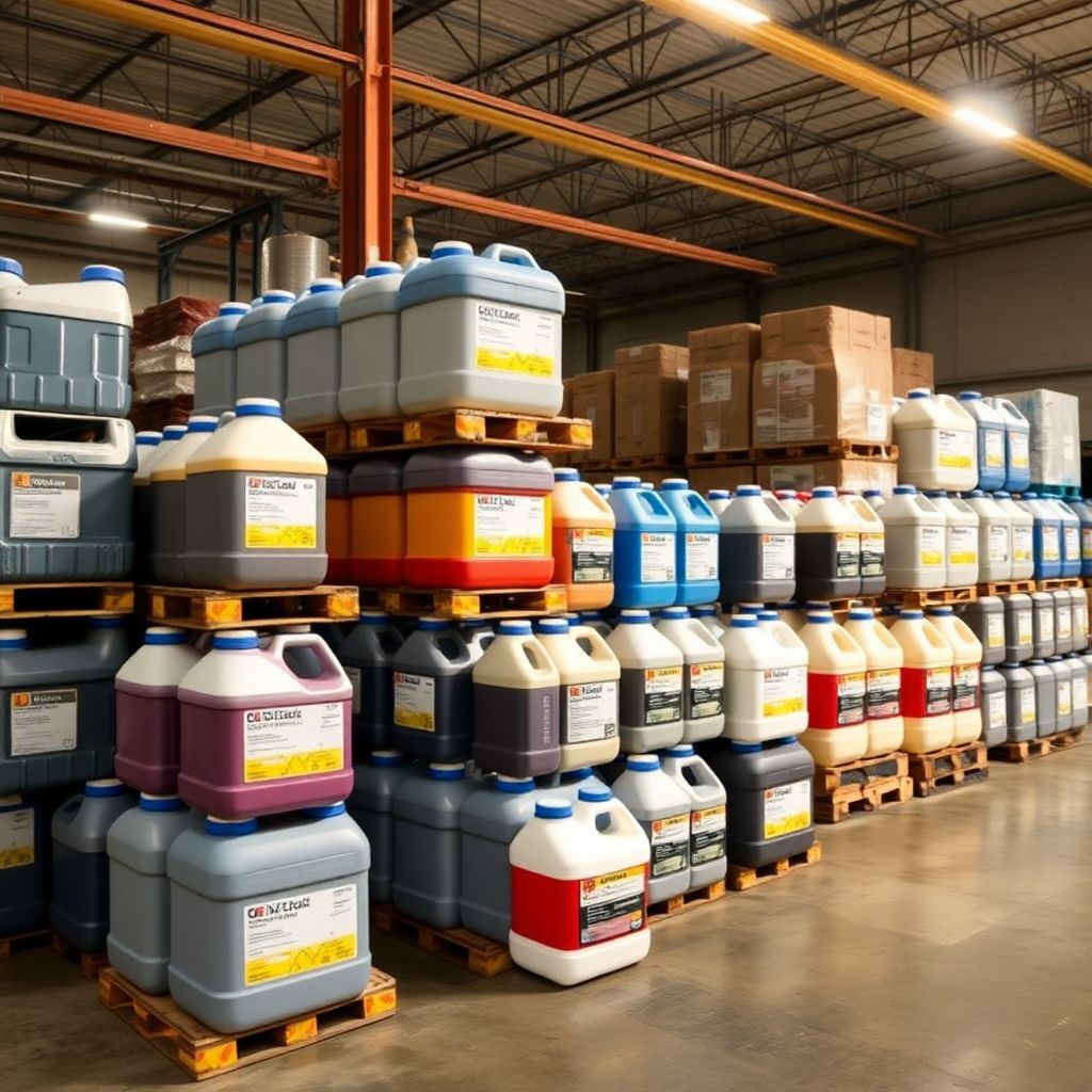 Botes para Productos de Limpieza