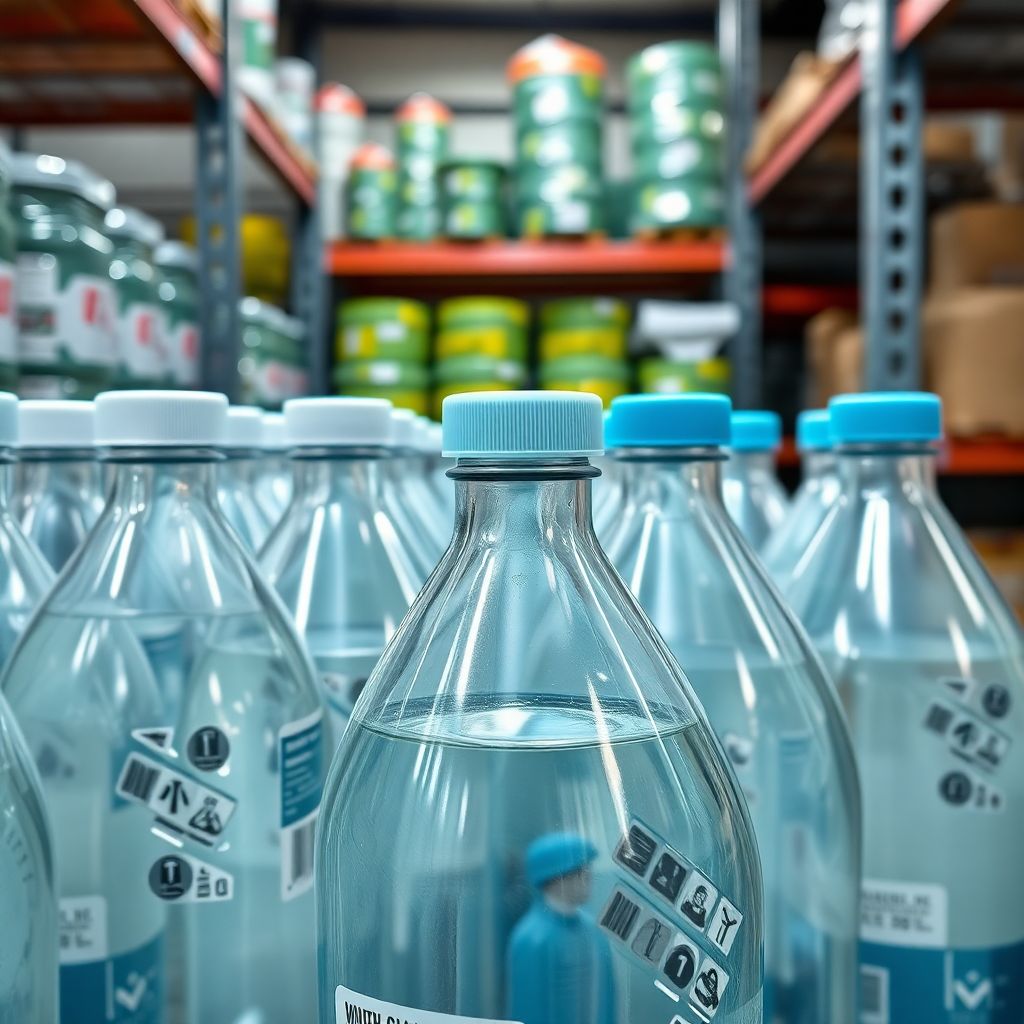 Botellas para Productos de Limpieza